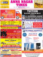 Annanagar Times ePaper Tamil nadu India English Epapers